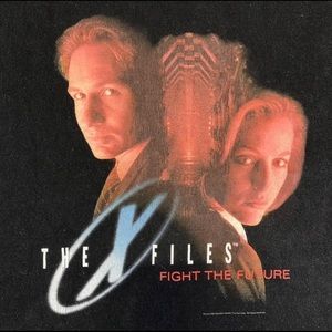 Vintage X-Files “Fight The Future” Movie Promo Tee - Size Large